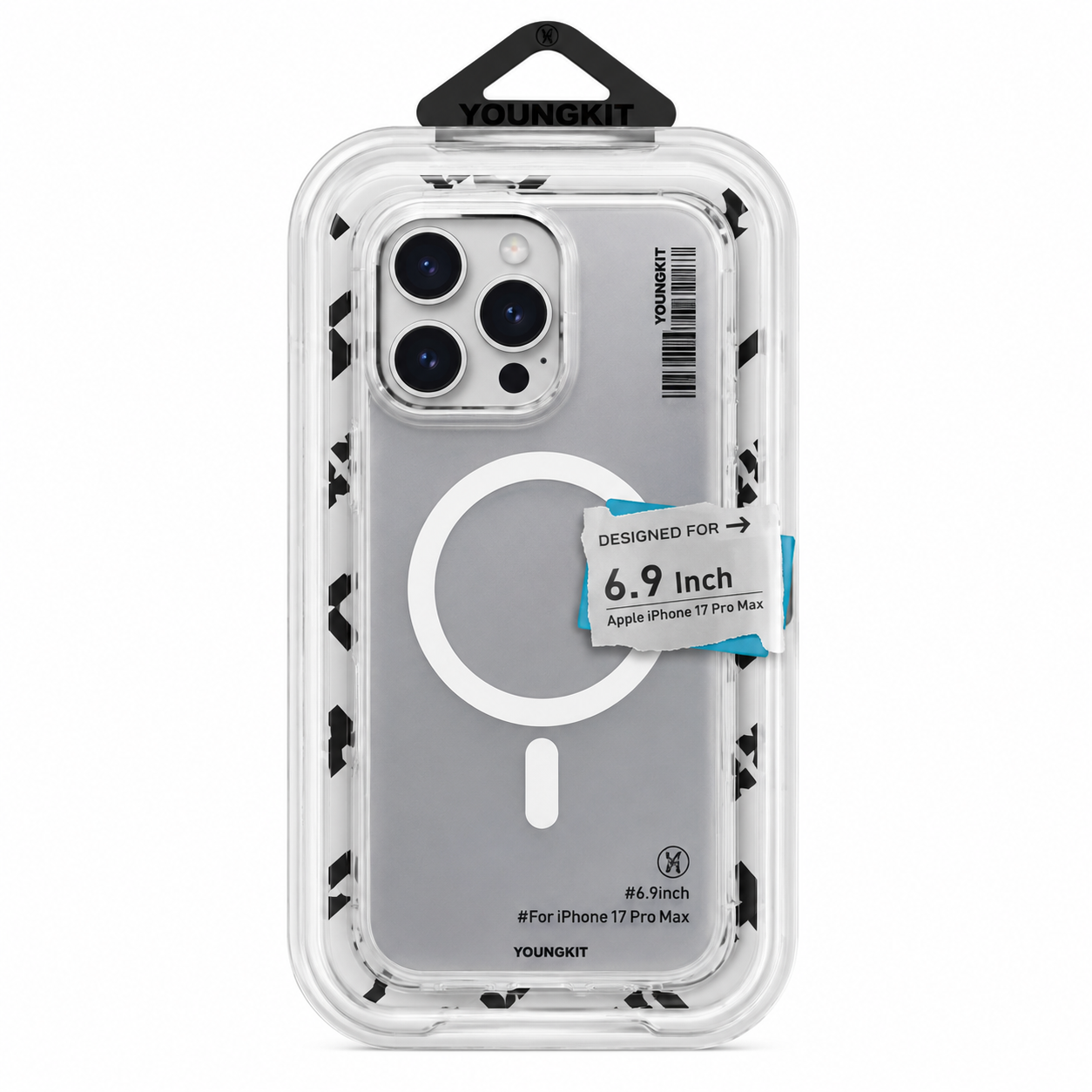 قاب youngkit crystal shield آیفون ۱۶ پرومکس
