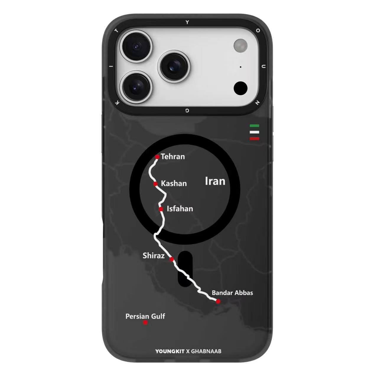 قاب یانگ کیت Youngkit جاده ایران آیفون