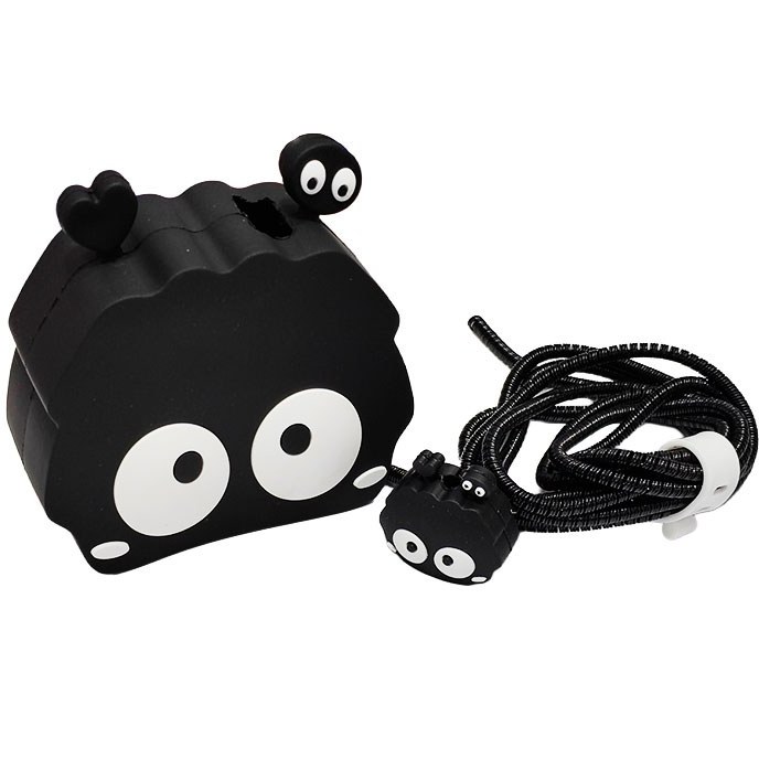 محافظ کابل شارژر اپل black dumb 