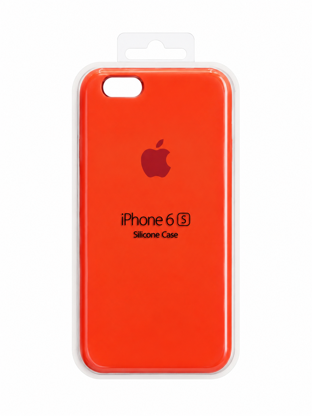 قاب سیلیکونی iPhone 6s  زیربسته نارنجی جیغ