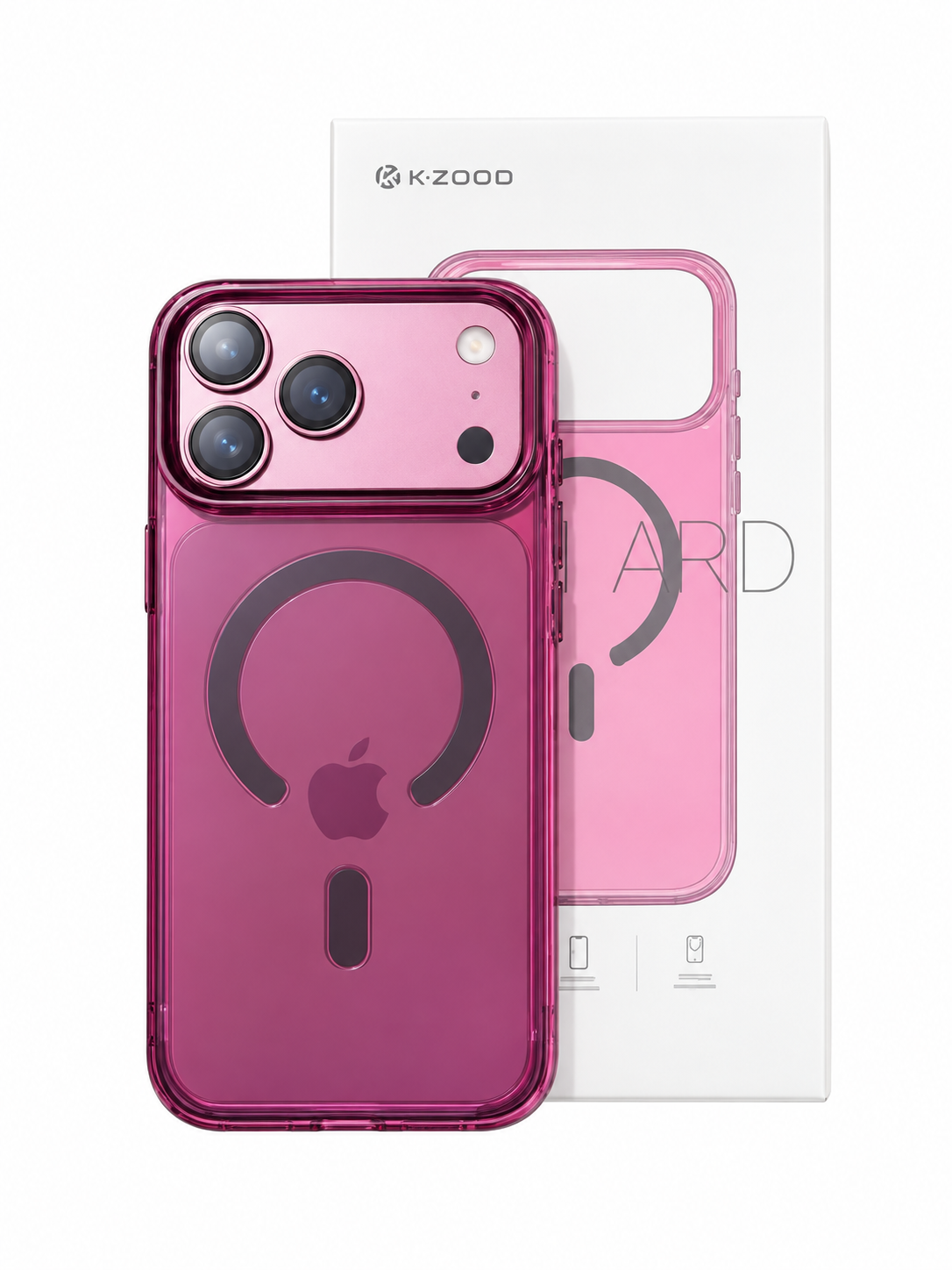 قاب kzdoo iceguard  ایفون 17 و 18 پرو مکس جیگری